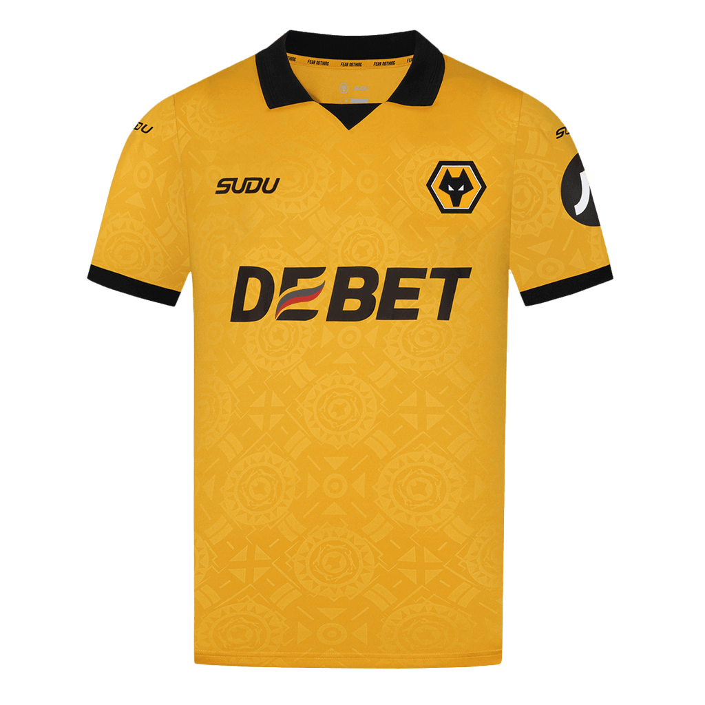 Wolverhampton Wanderers Home Soccer Jersey 2025/26 - Football Shirt | SmartJerseys | Official Quality