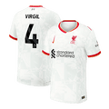 Liverpool VIRGIL #4 Third Away Soccer Jersey Authentic 2024/25 - Football Shirt | SmartJerseys | Official Quality